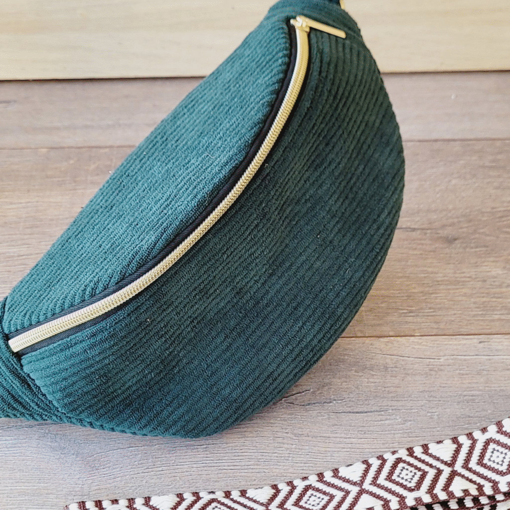 sac banane matelassé à réaliser en atelier couture Sab&Co