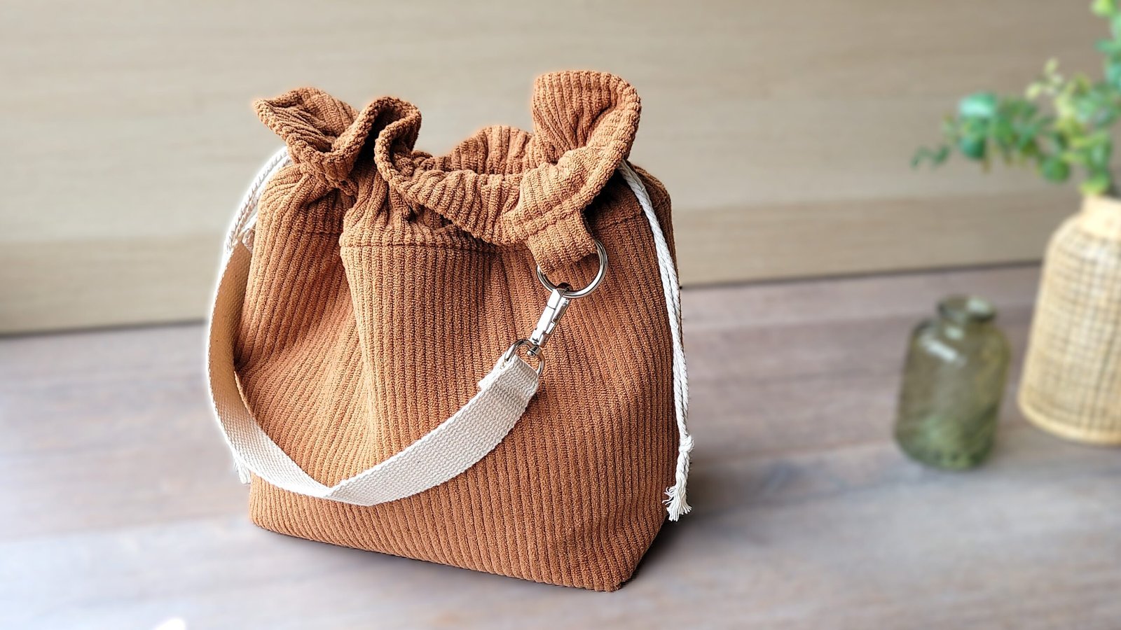 Sac seau / pochon à réaliser en atelier couture Sab&Co