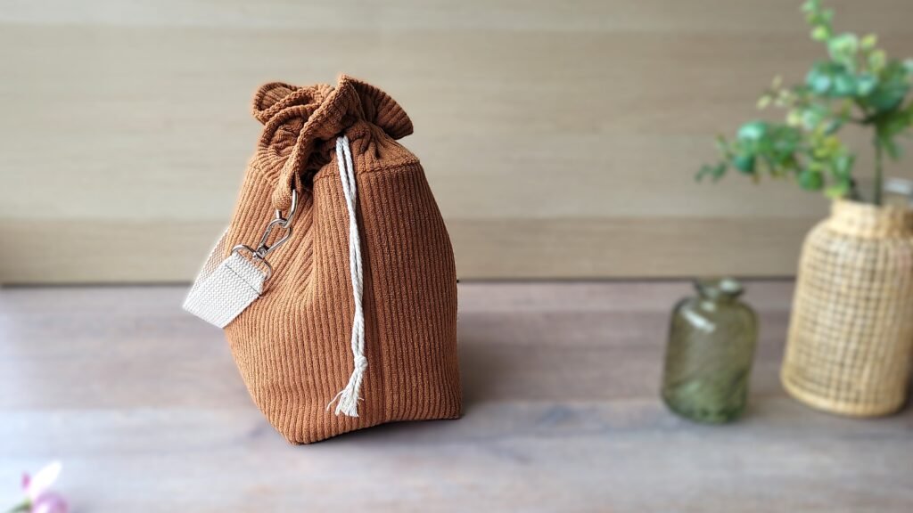 Sac seau / pochon à réaliser en atelier couture Sab&Co