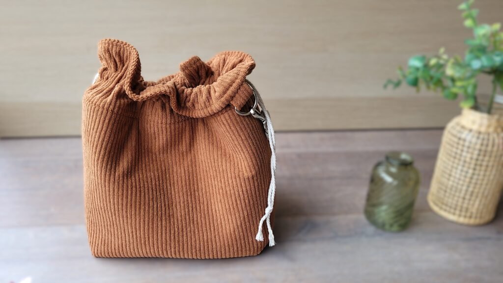 Sac seau / pochon à réaliser en atelier couture Sab&Co