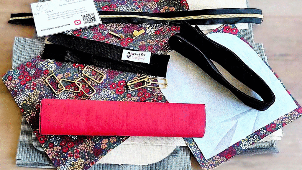 Composition d'un Kits de couture Sab&Co, Choix des accessoires