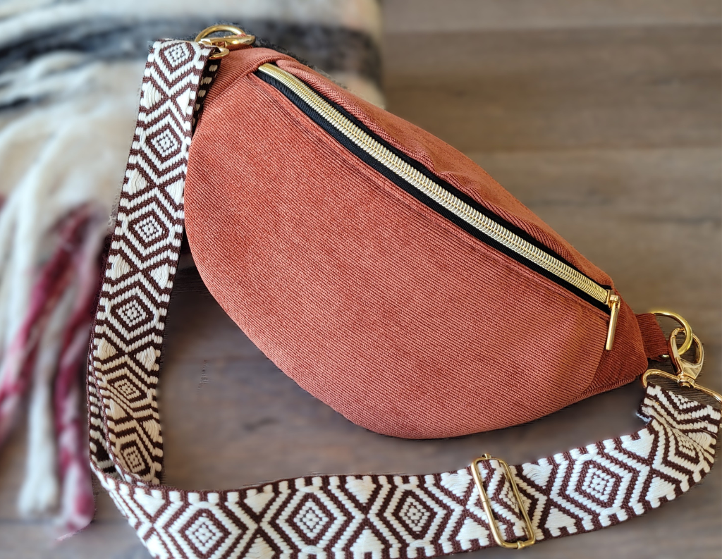sac banane matelassé à réaliser en atelier couture Sab&Co