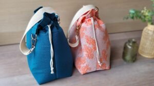 Sac seau / pochon à réaliser en atelier couture Sab&Co