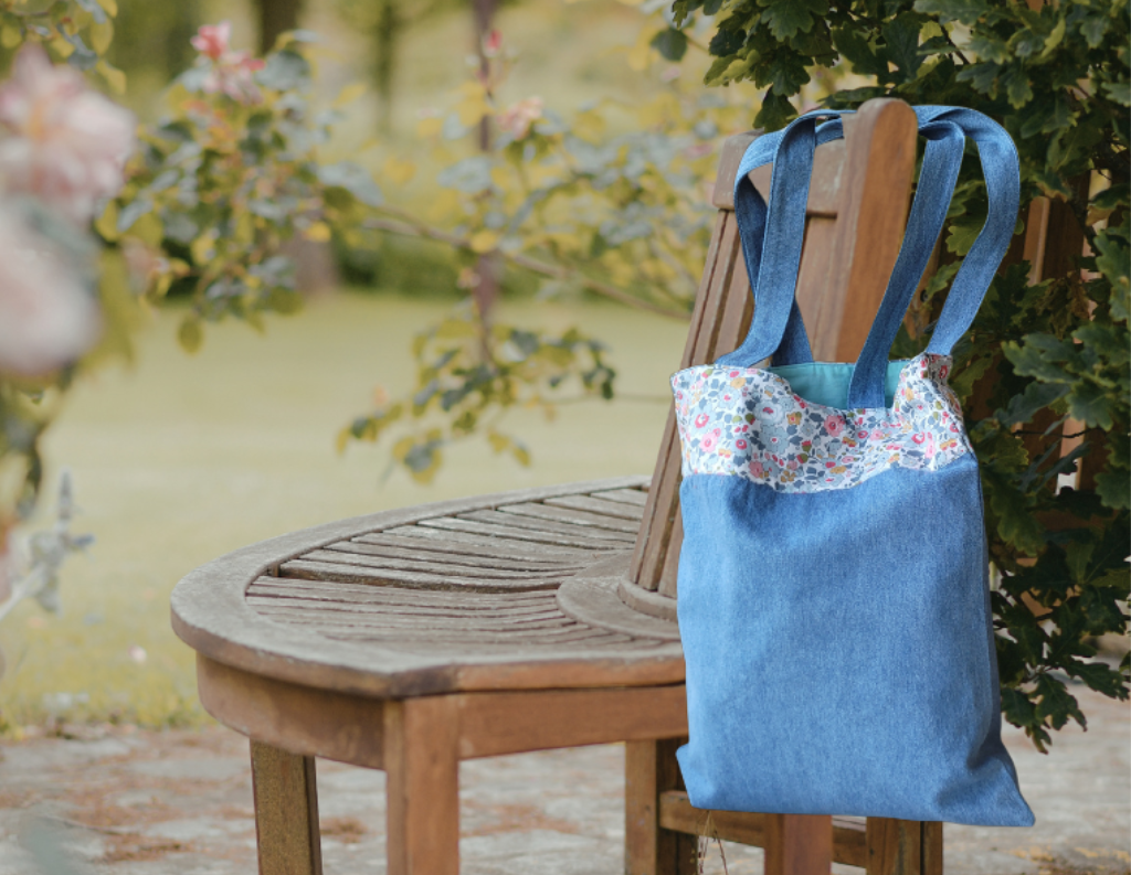 Tote bag à réaliser en atelier couture Sab&Co