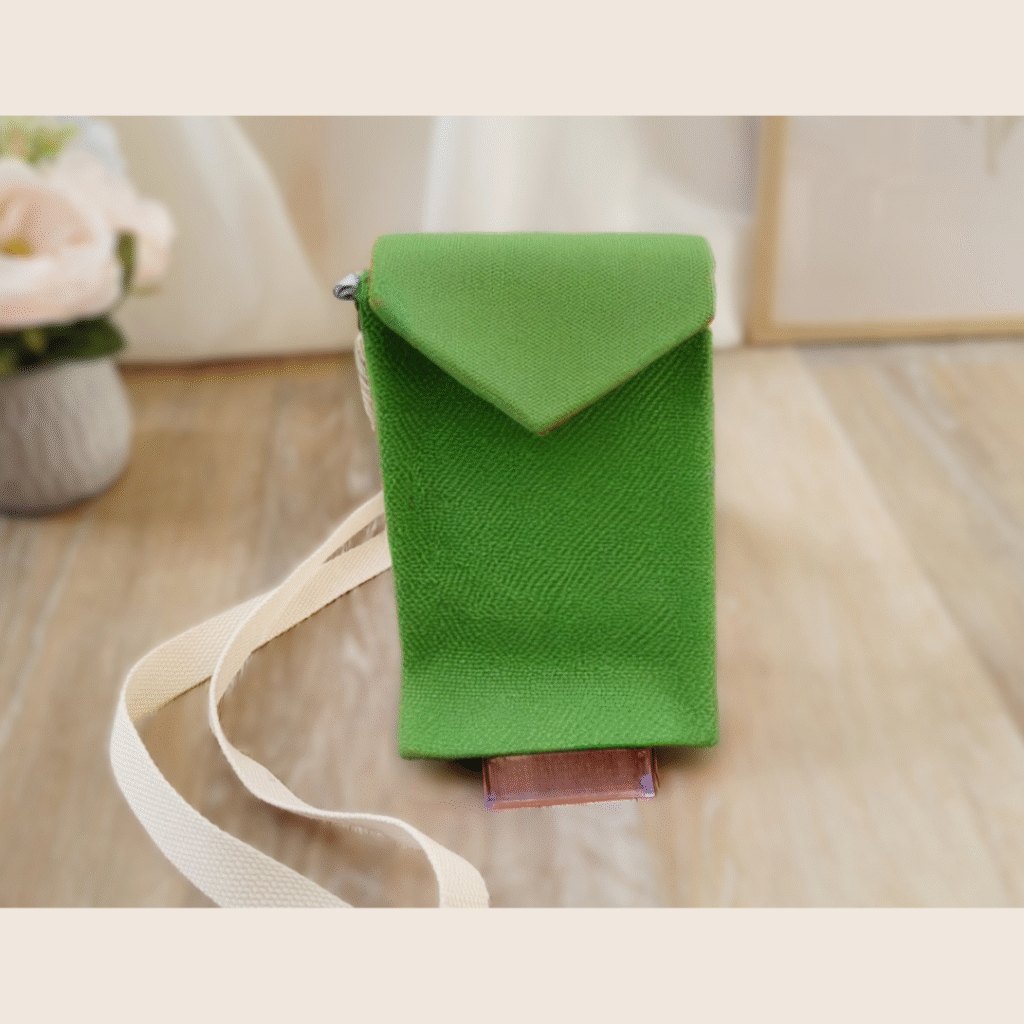 Pochette pour téléphone à réaliser en atelier couture Sab&Co