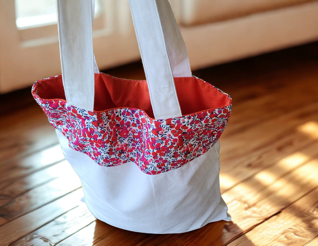 Tote bag à réaliser en atelier couture Sab&Co