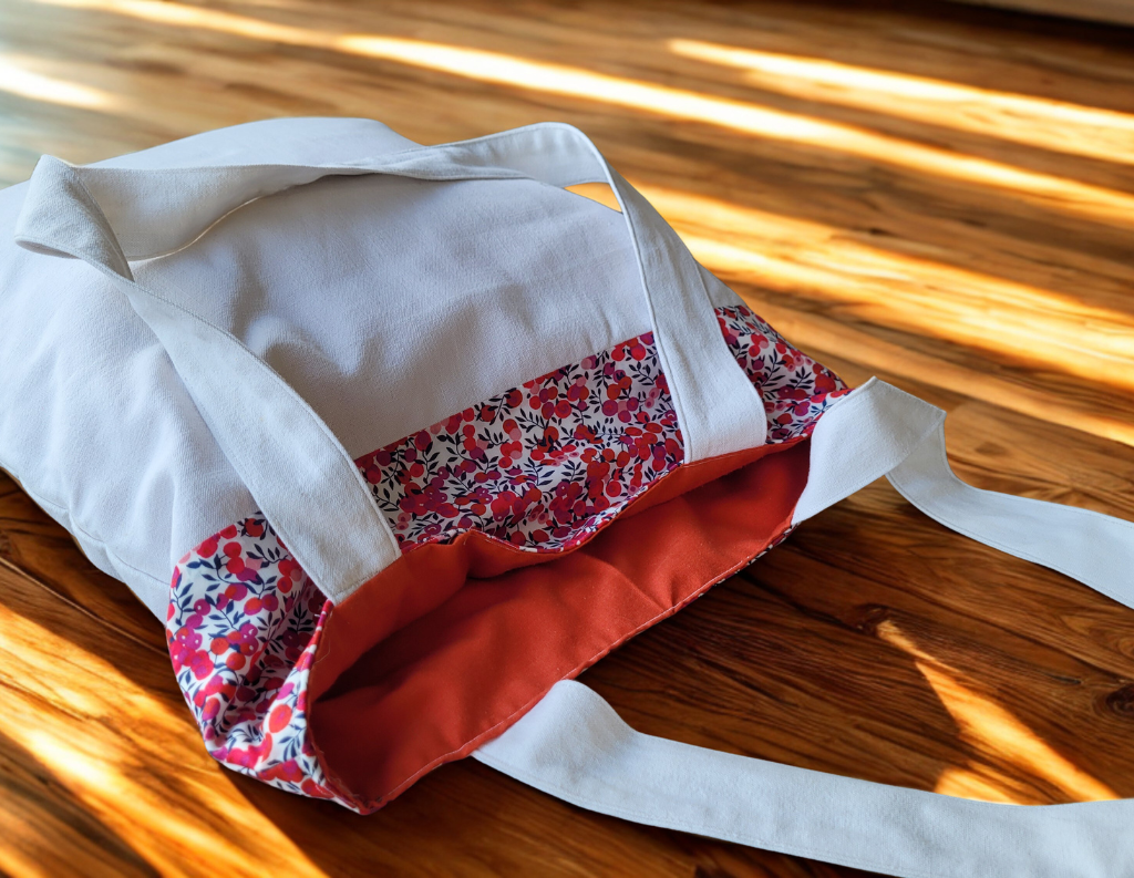 Tote bag à réaliser en atelier couture Sab&Co