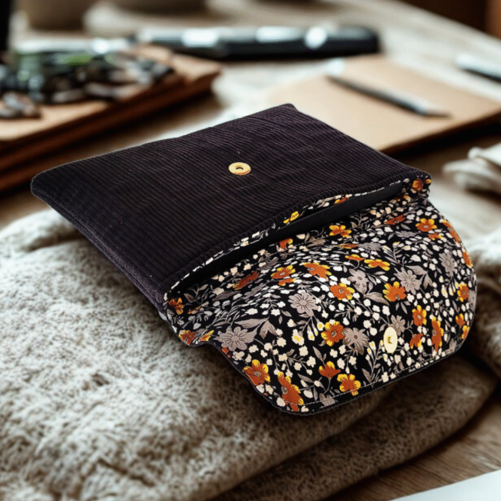 Pochette pour documents / tablette à réaliser en atelier couture Sab&Co