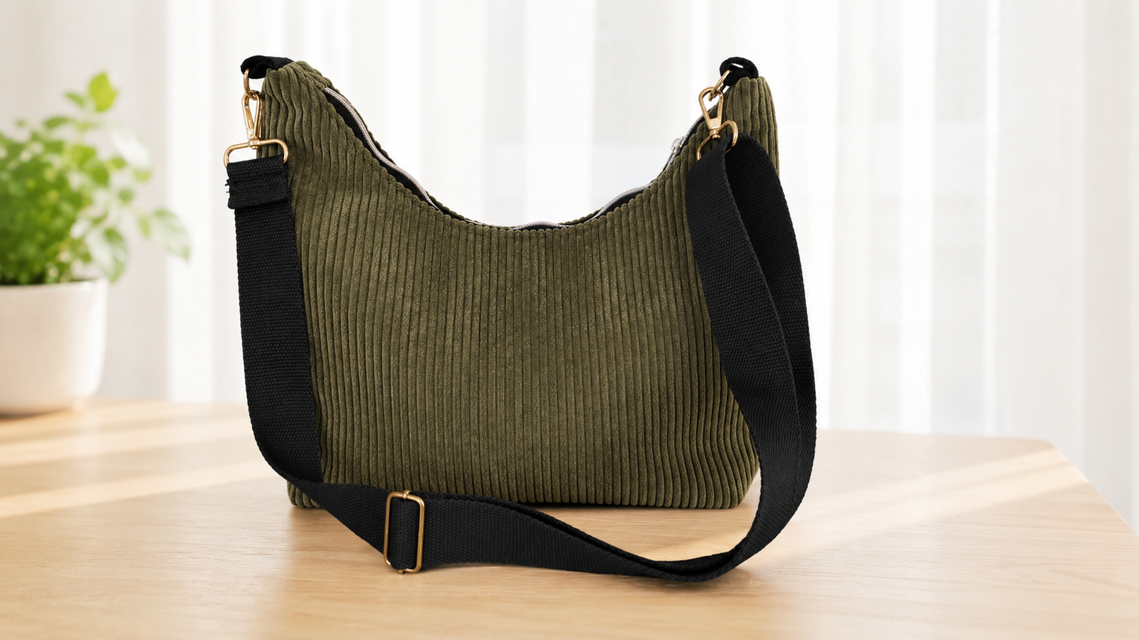 Kit couture sac hobo Alizée velours SABETCO