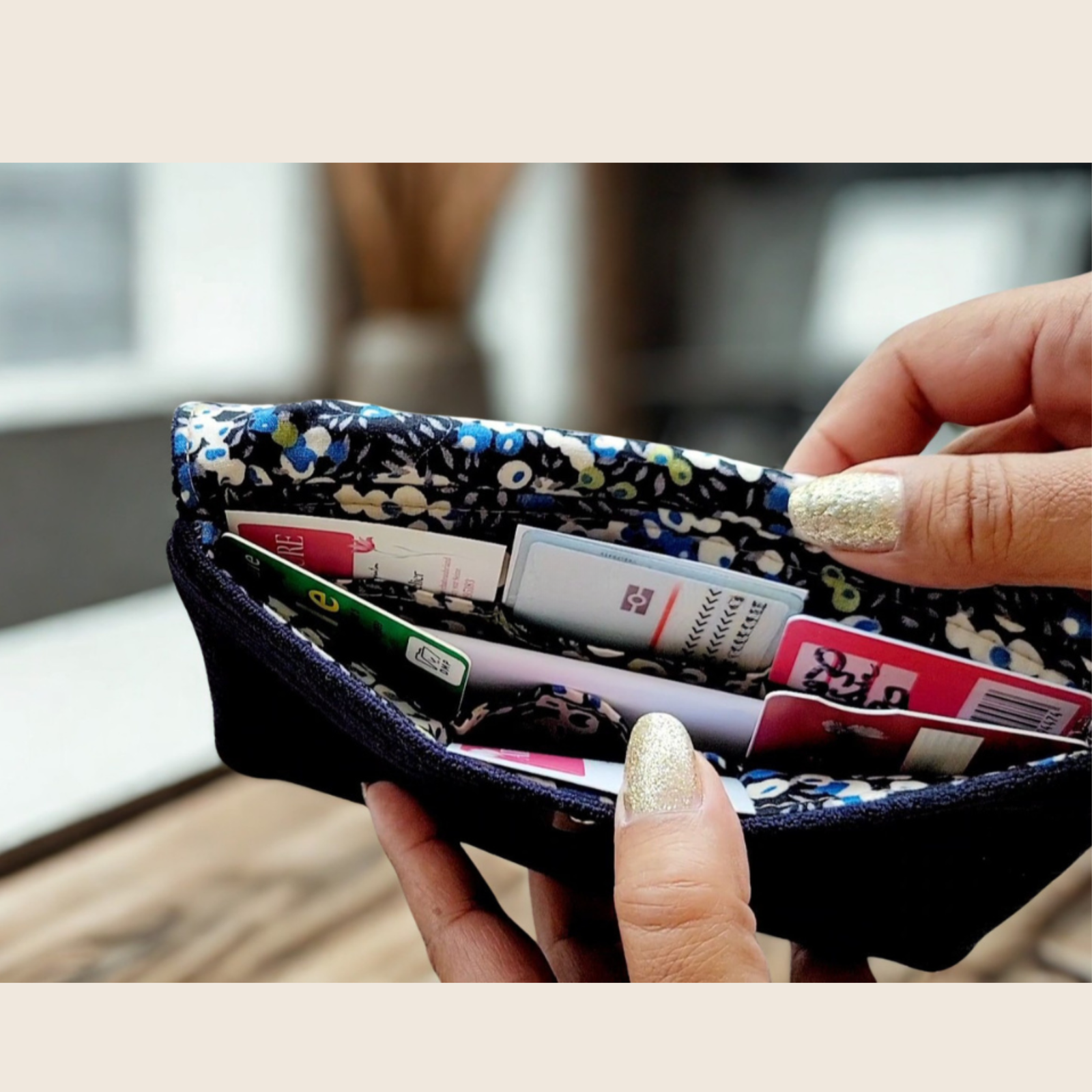 Kit de couture porte feuille porte monnaie SabetCo